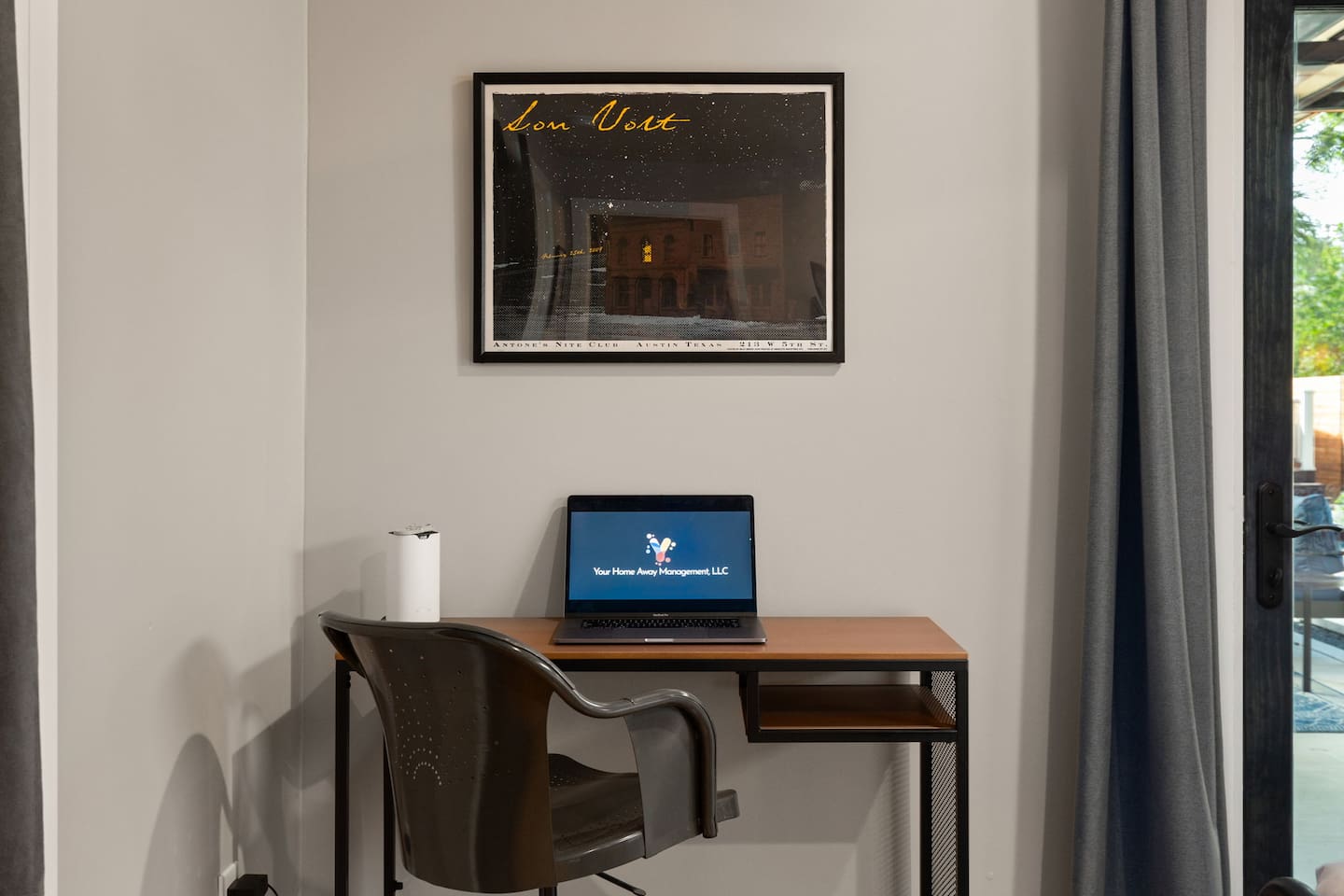 Quiet workspace with fast WiFi makes our home ideal for remote work or trip planning.