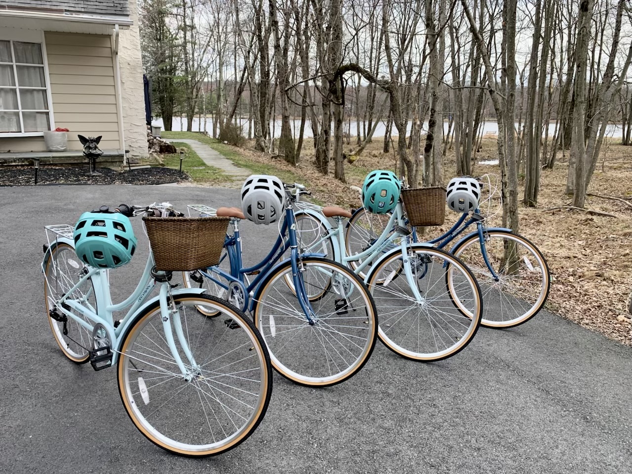 Retrospec bikes for cruising the community in style.