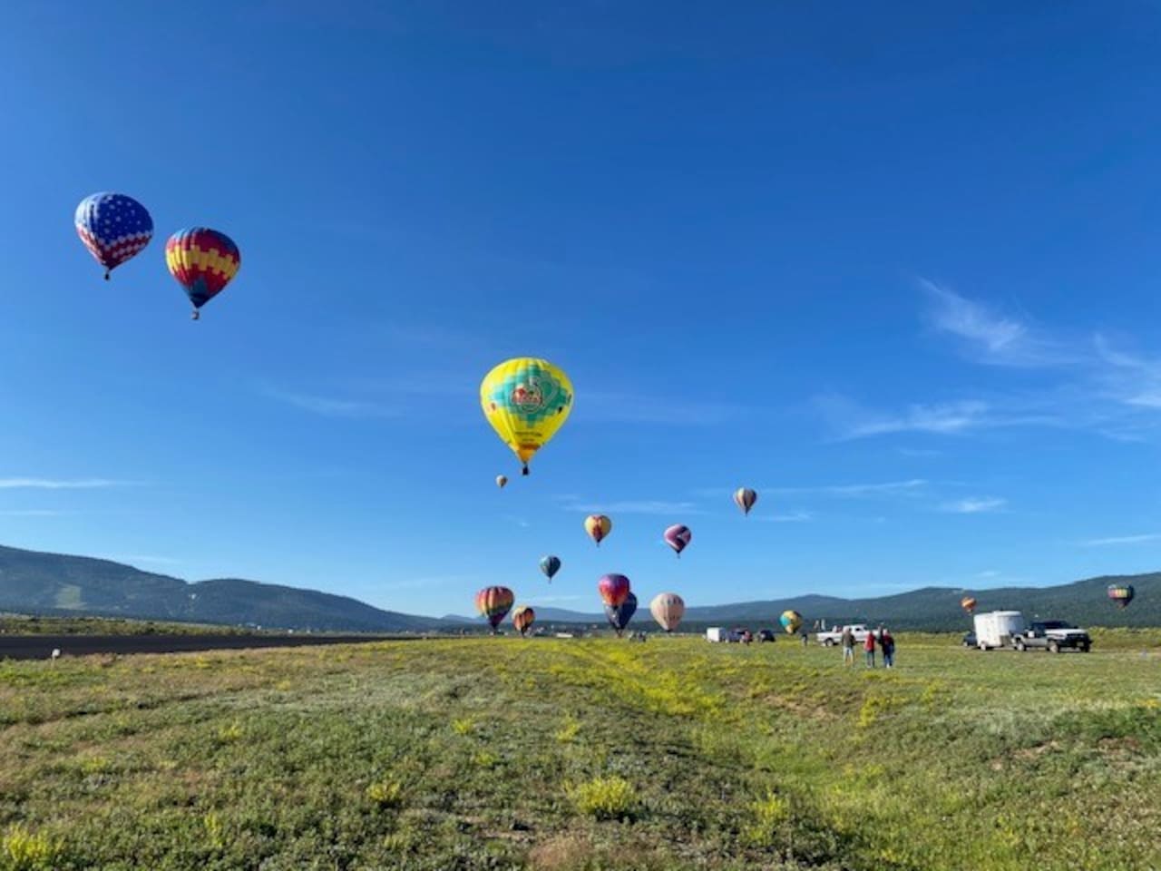 Balloon Festival in Angel Fire