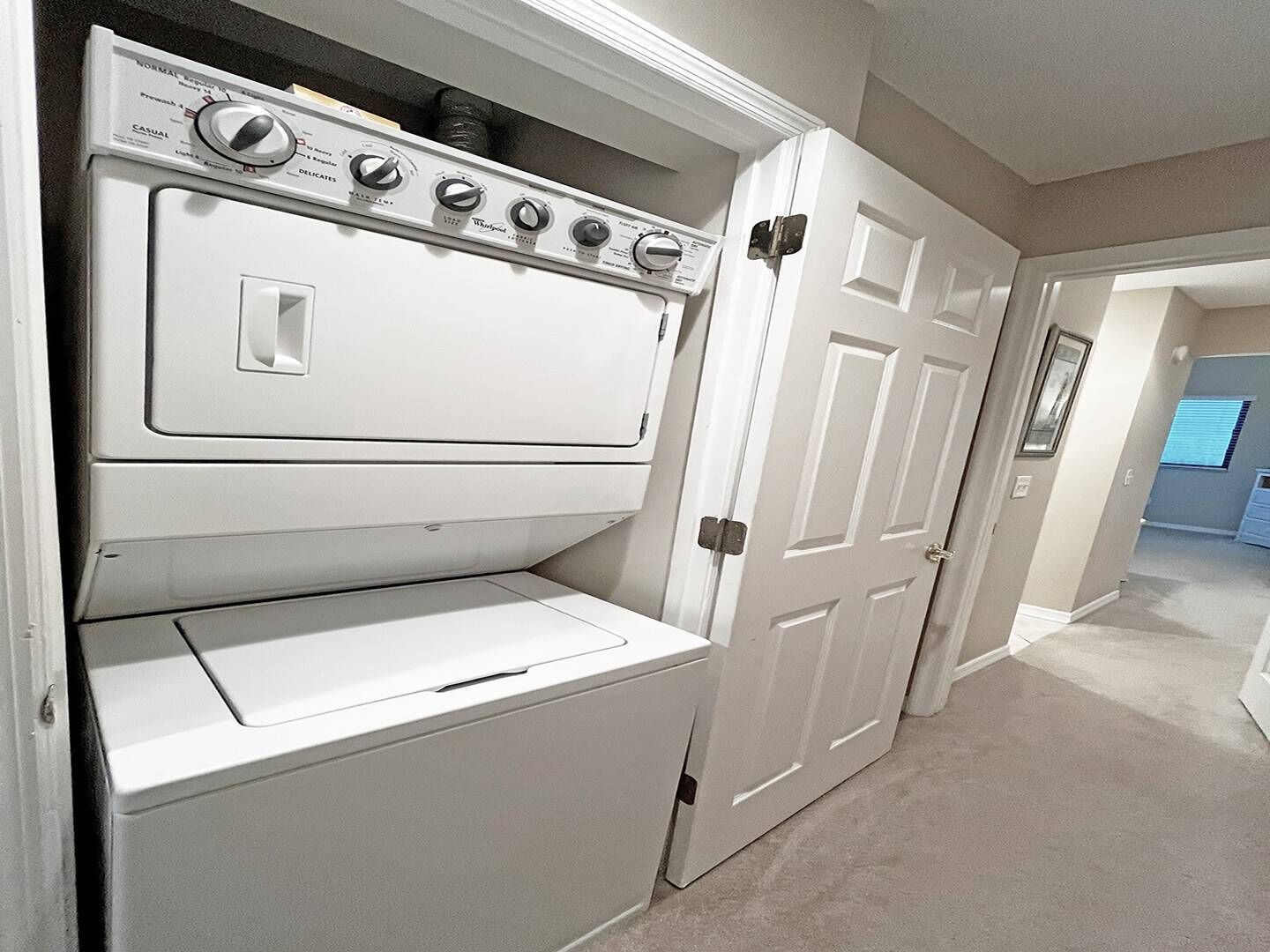 Washer and Dryer in Unit 