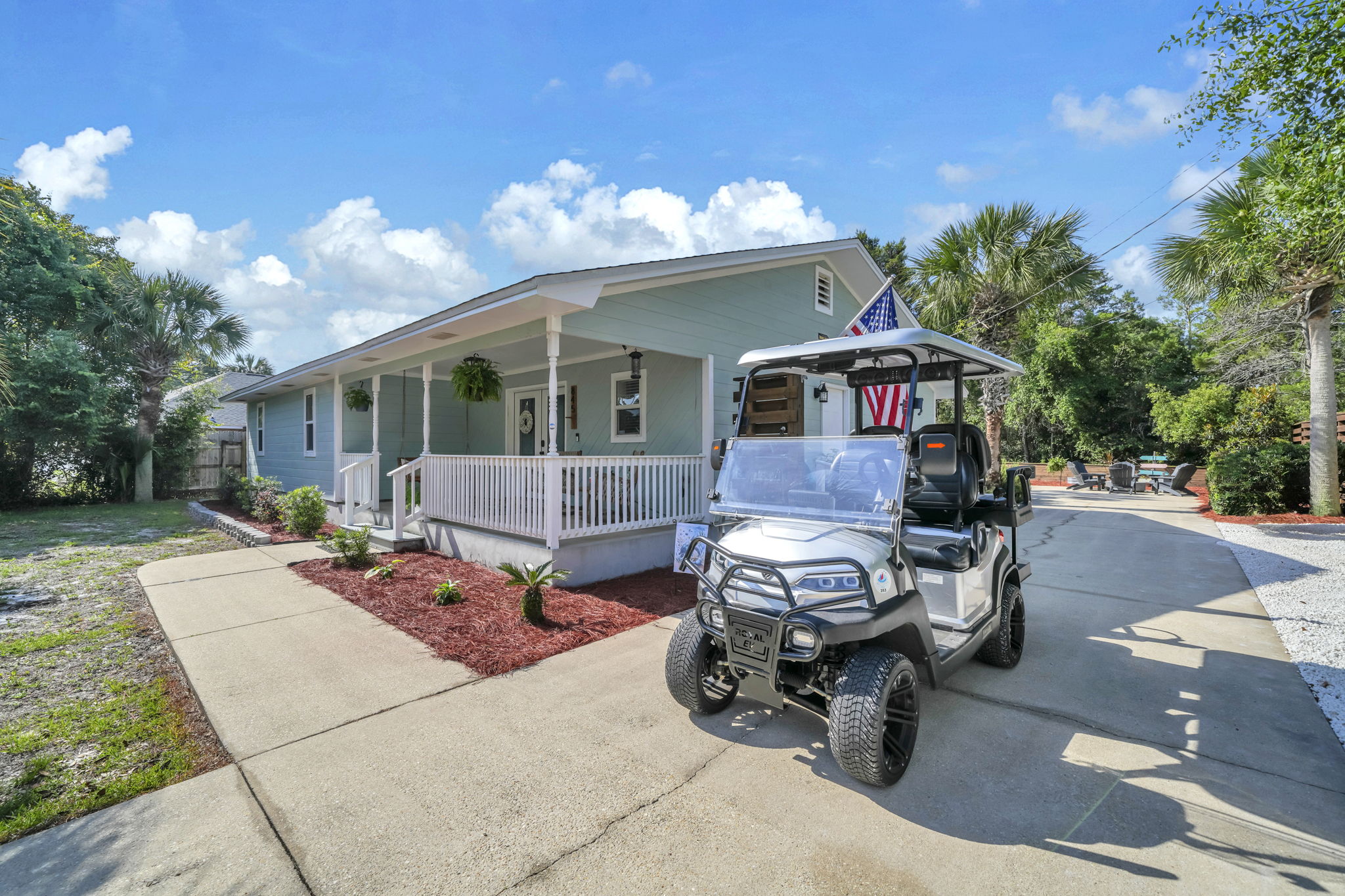 Golf cart included