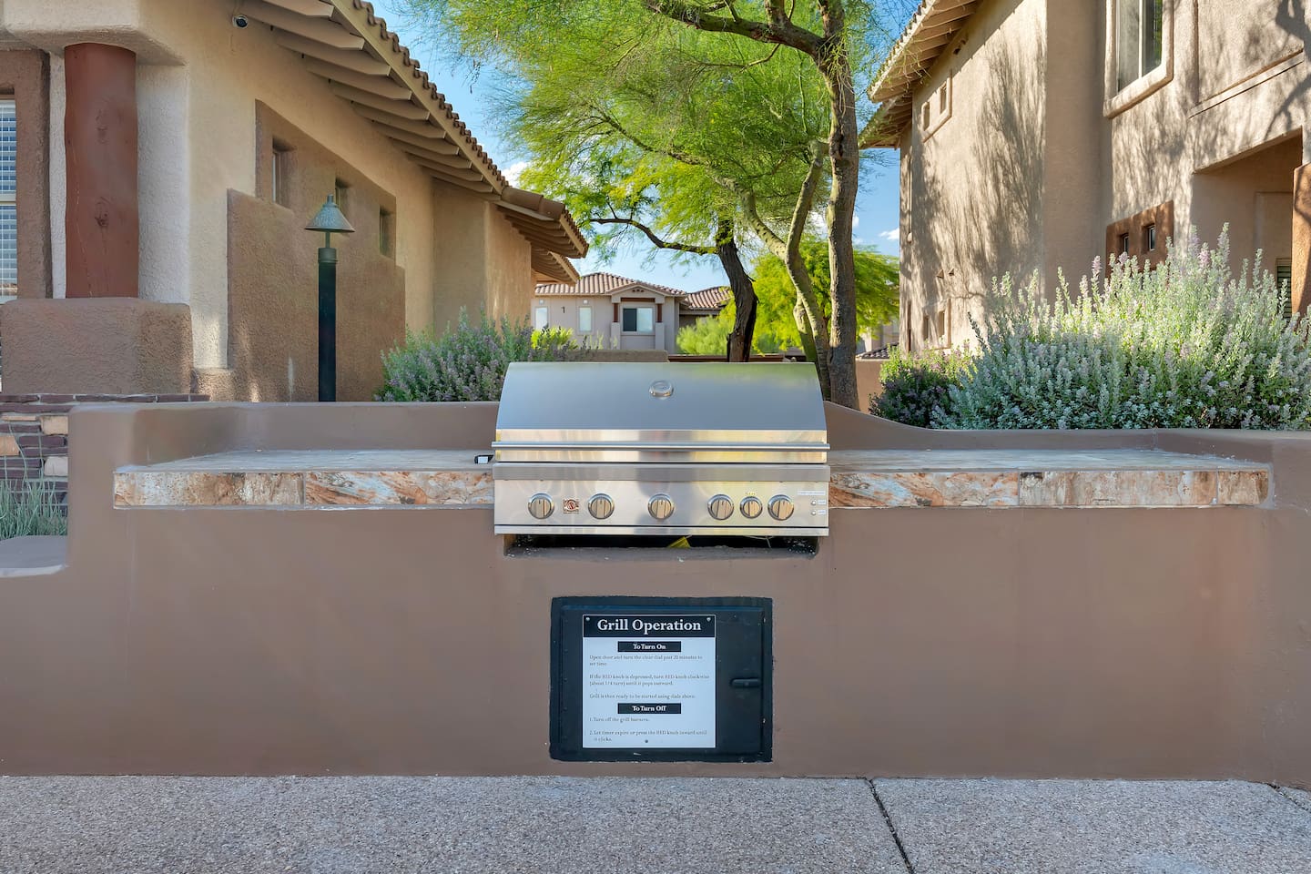 Community outdoor grill