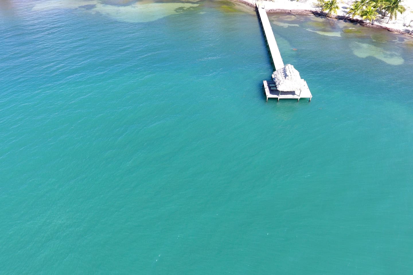 Birds view of the pier