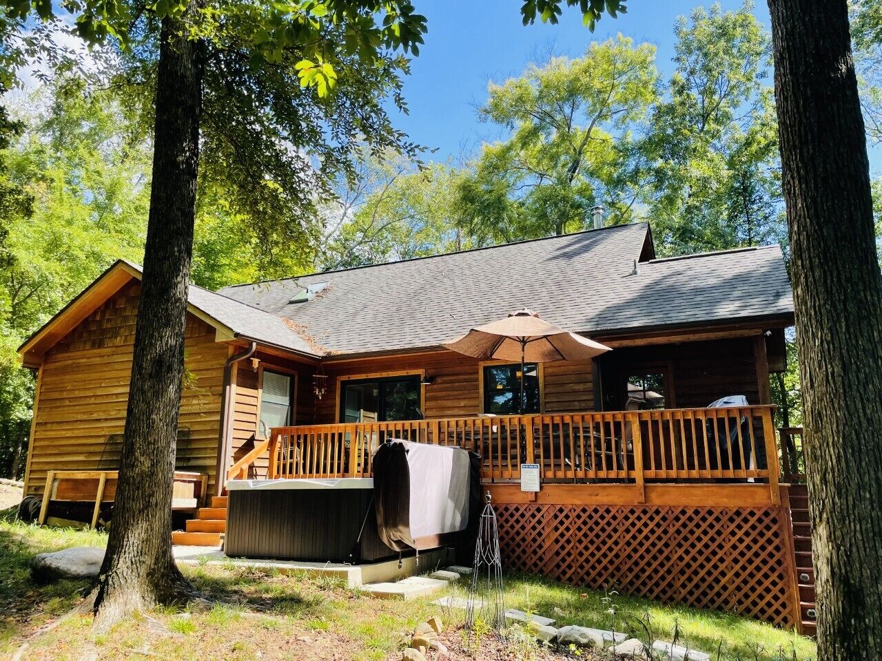 Welcome to Surprise Valley! The back porch is where you will enter our house