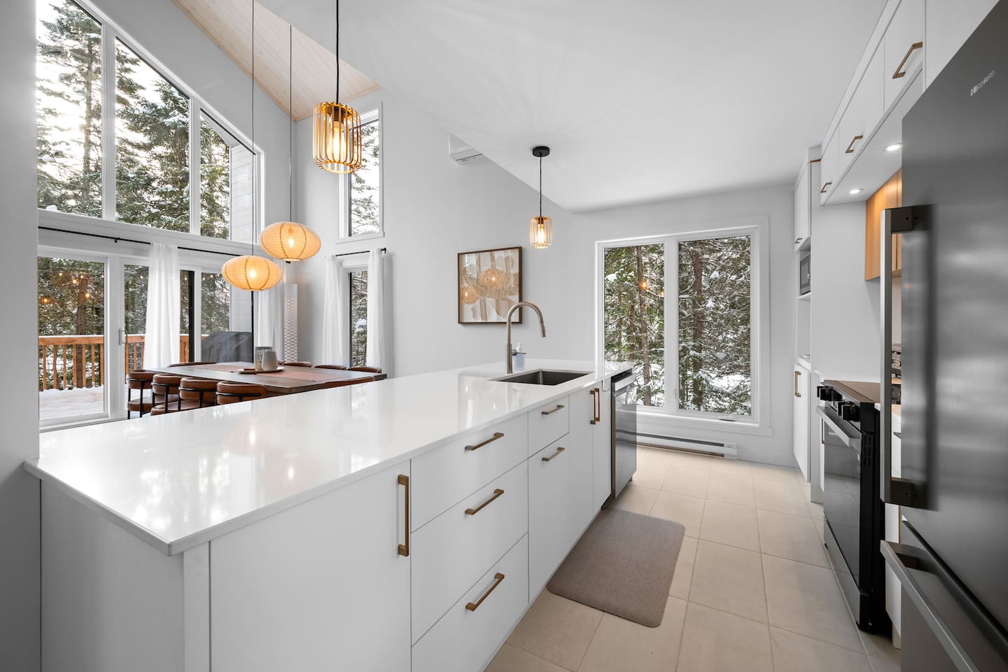 A cozy kitchenette designed for your convenience.