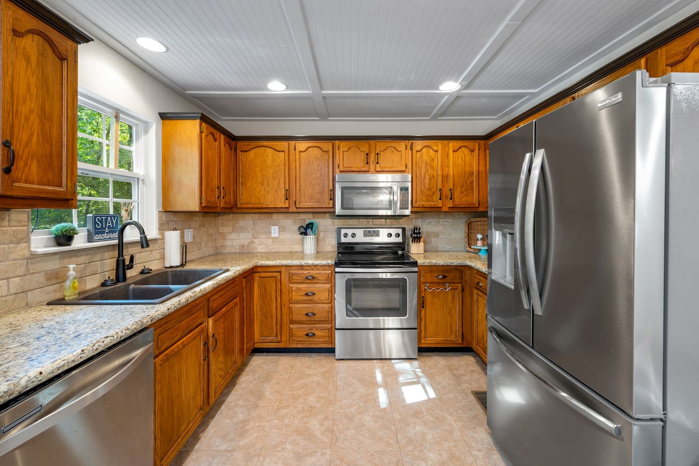 Fully Stocked Kitchen