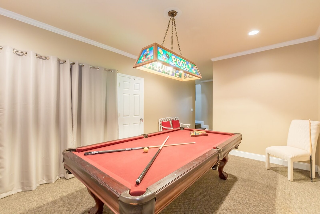 8 ft Slate Pool Table