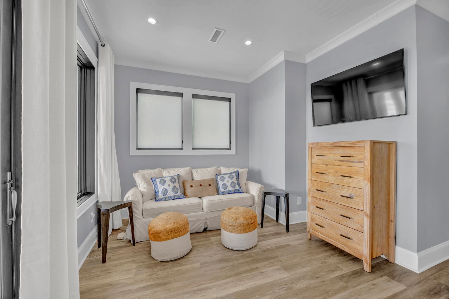 Top floor primary suite