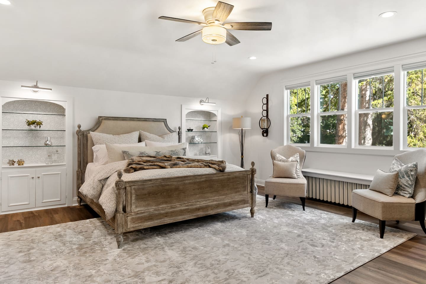 Master suite gorgeous views.