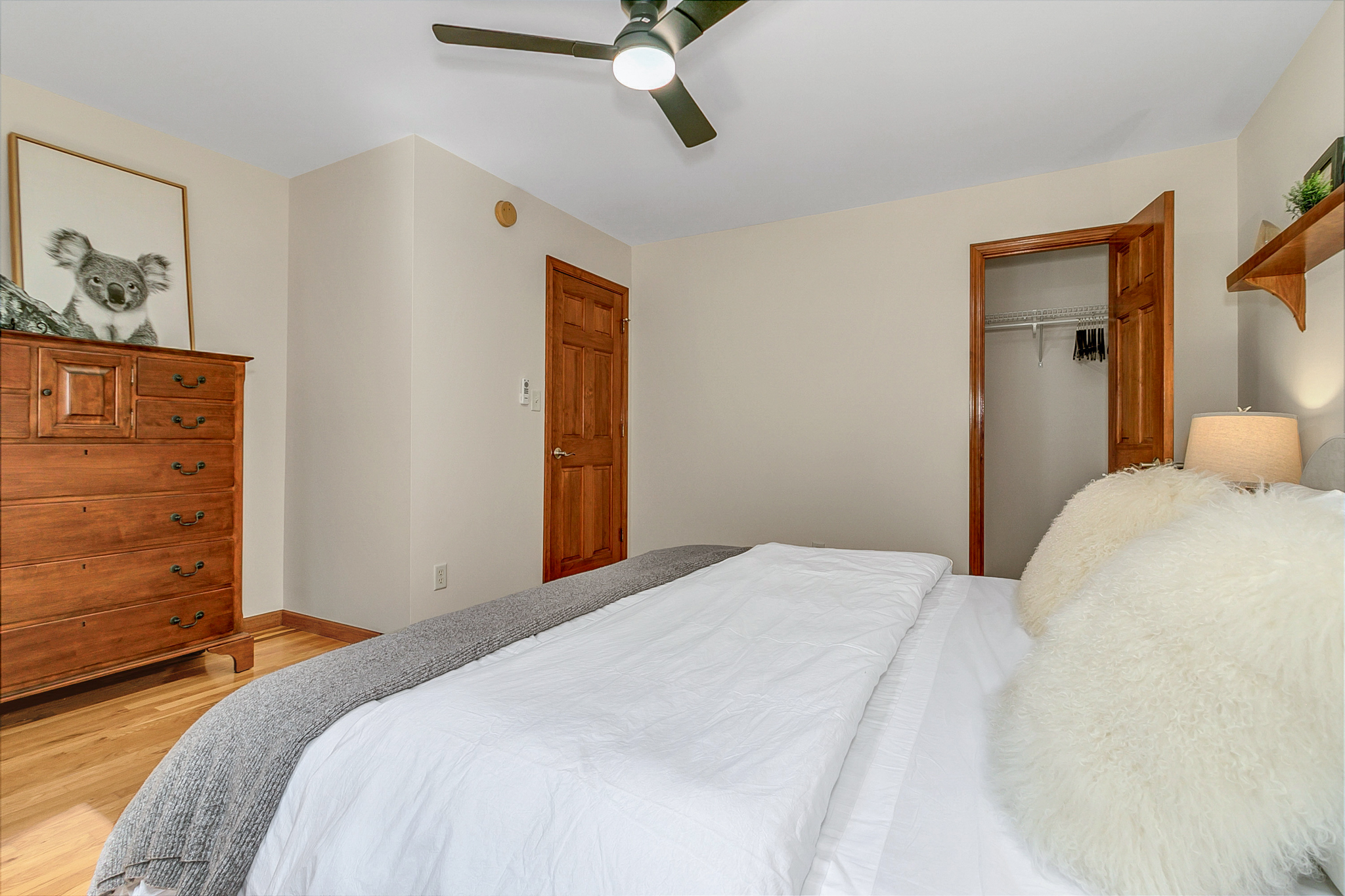Main level Bedroom with King Bed