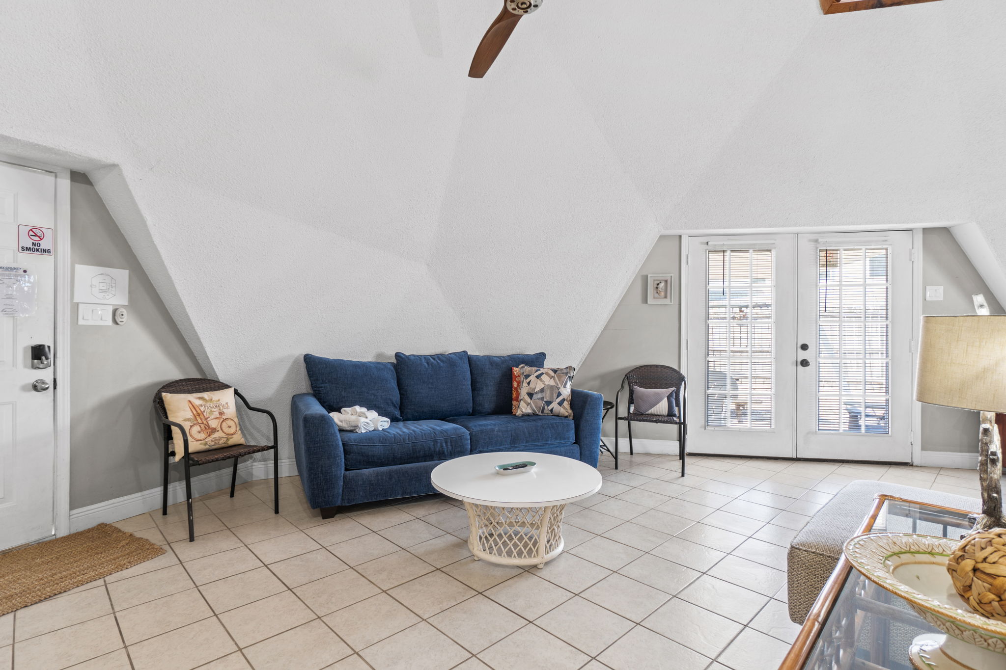 Living Room with Queen Sleeper Sofa