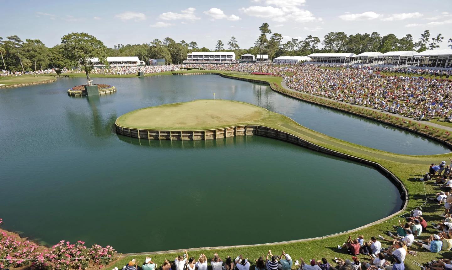 17th hole at TPC Sawgrass