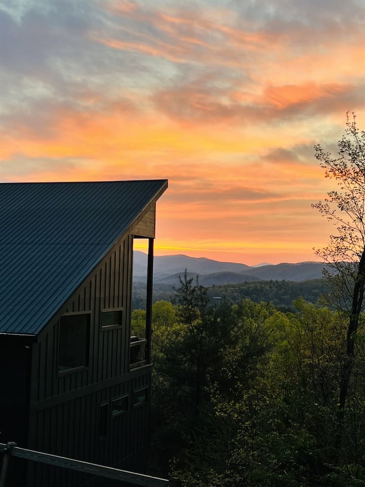 View from the driveway