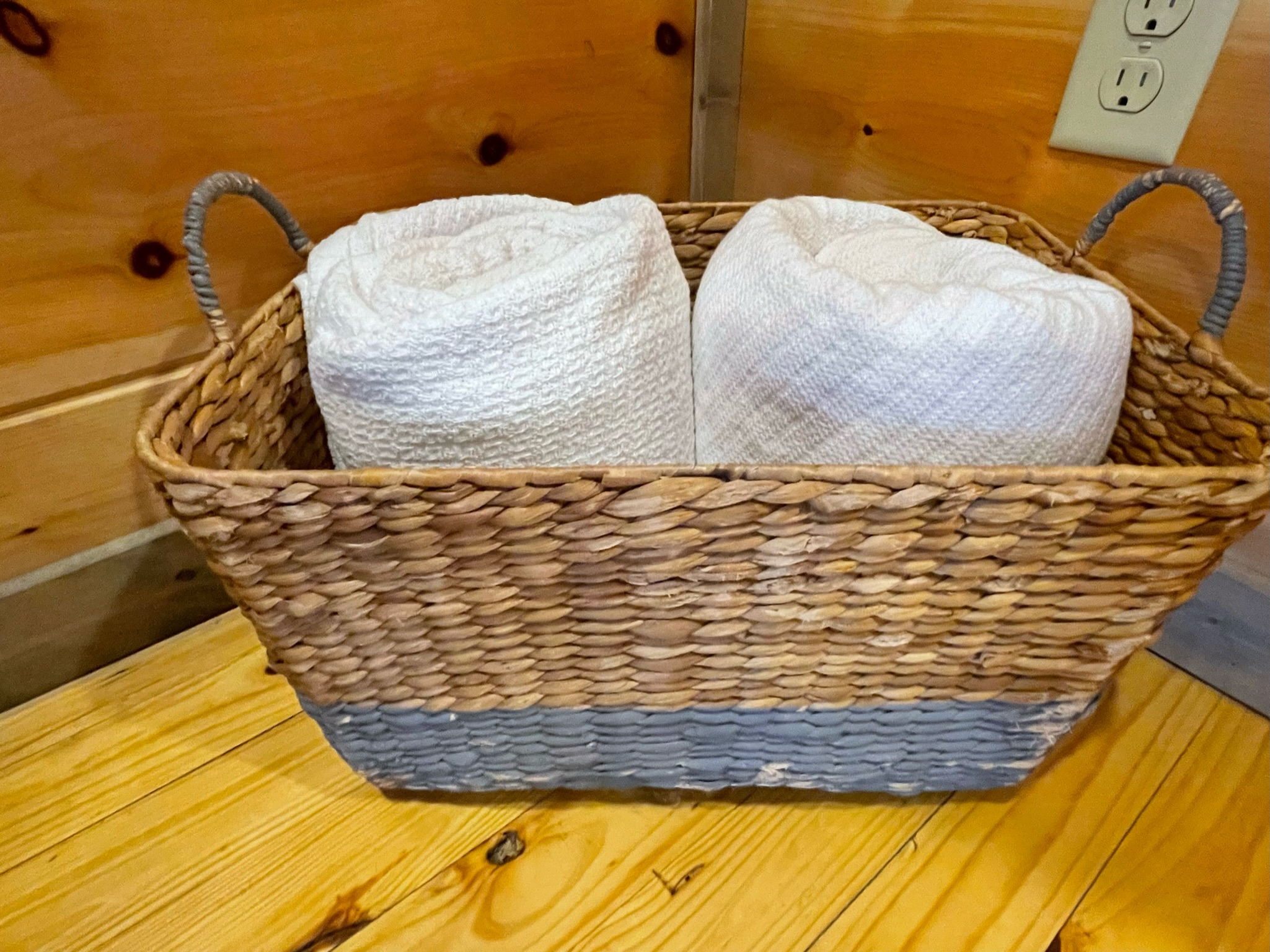 Cozy blankets for snuggling.