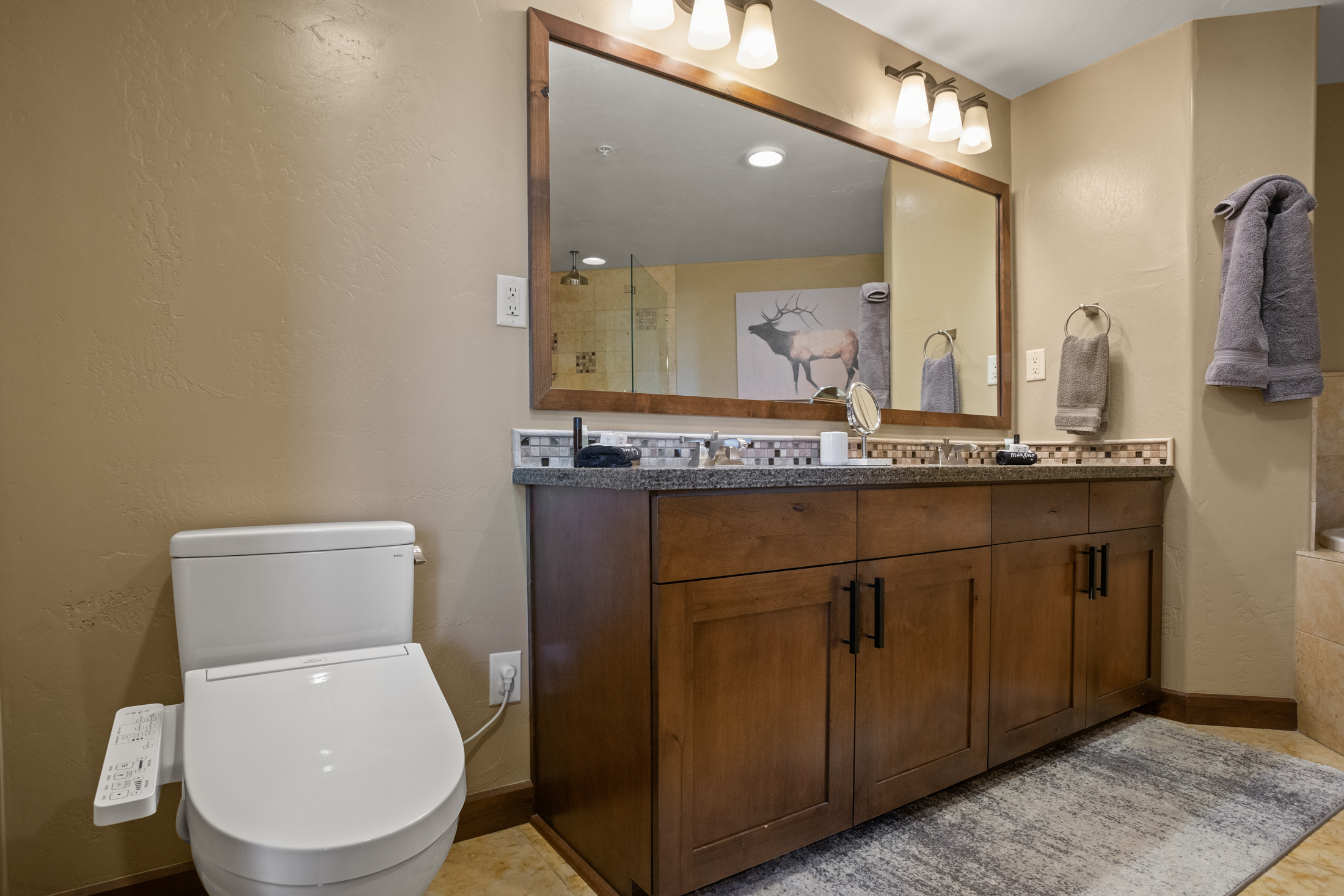 Bathroom 1 - Bidet Equipped Toilet