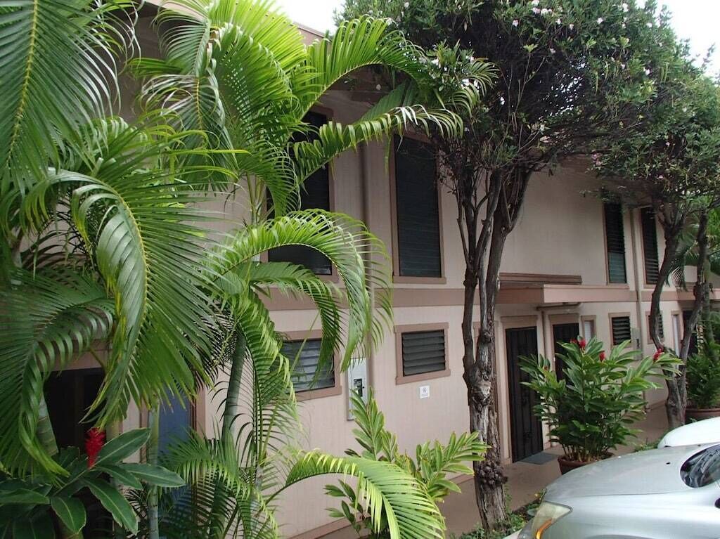 Entrance with Reserved Parking Stall