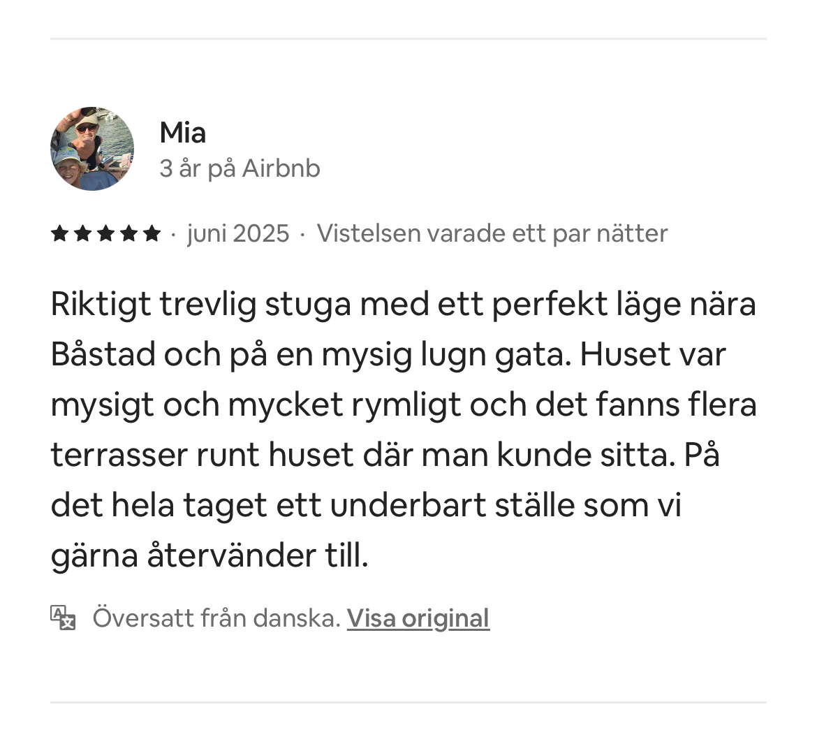 Read all of our reviews from our previous guests