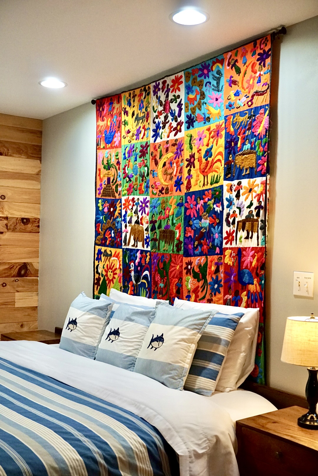 Bright space with artful decor, forest views, and plush furnishings await you!
