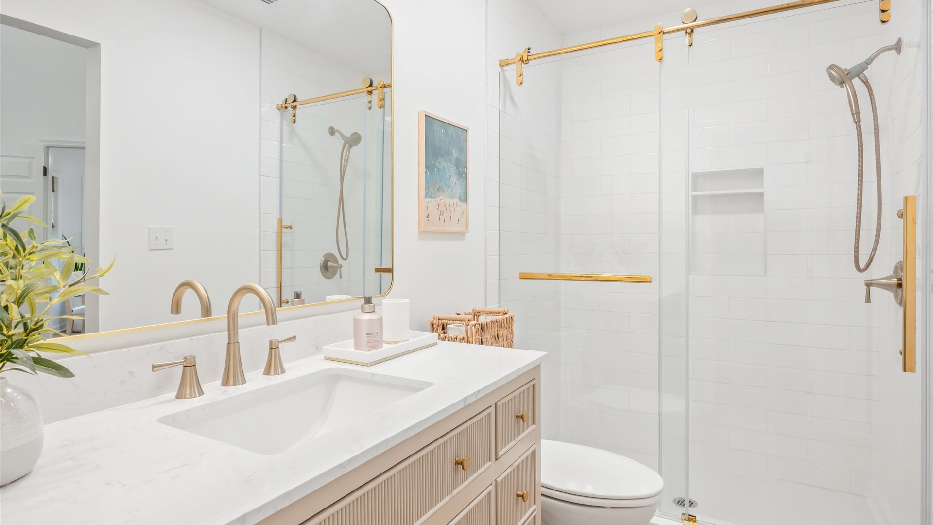 Primary Bathroom Shower only