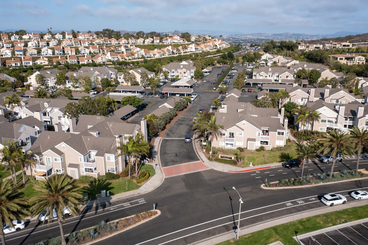 community sits across the street from Strand Beach