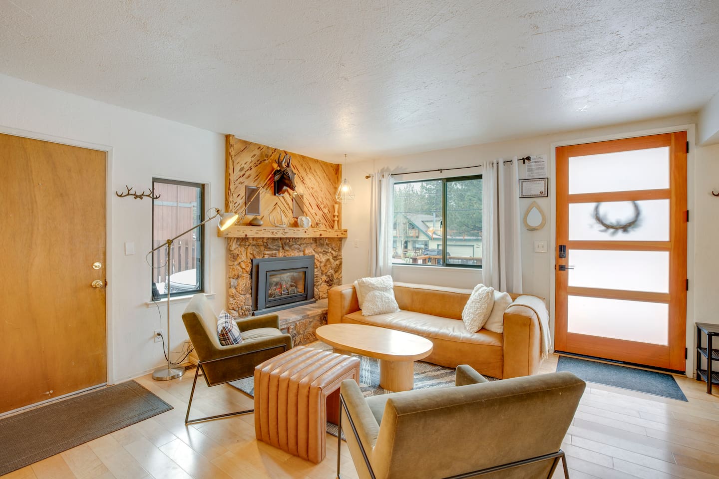 Seating in the living room