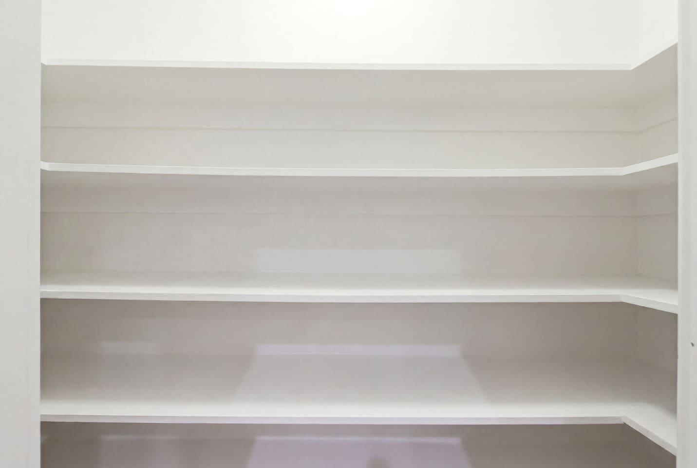 Built-in shelving and clean lines throughout the home. Thoughtful storage on every floor makes this townhome ideal for longer stays, work trips, and groups who like to actually unpack.