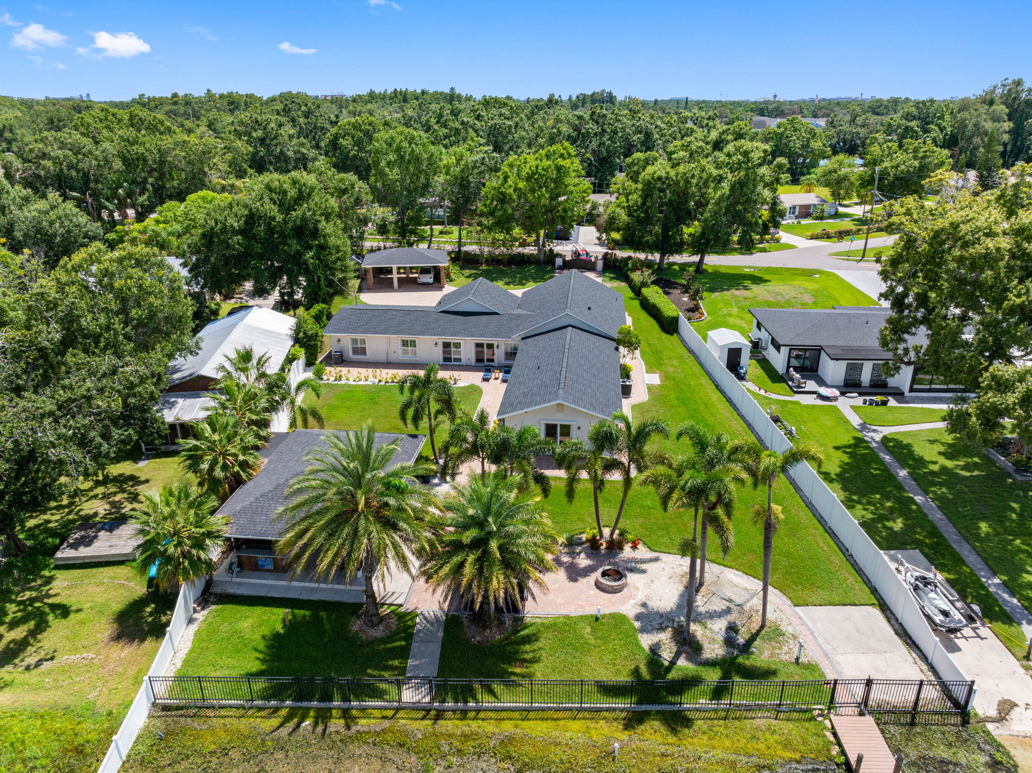 Aerial View of the Neighborhood