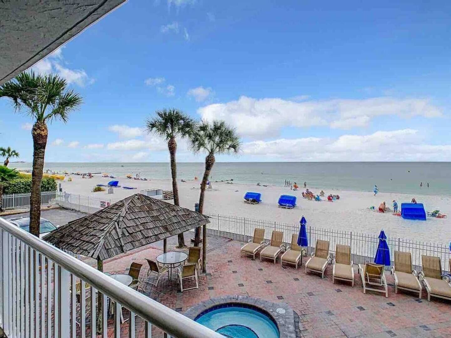 View from your private balcony