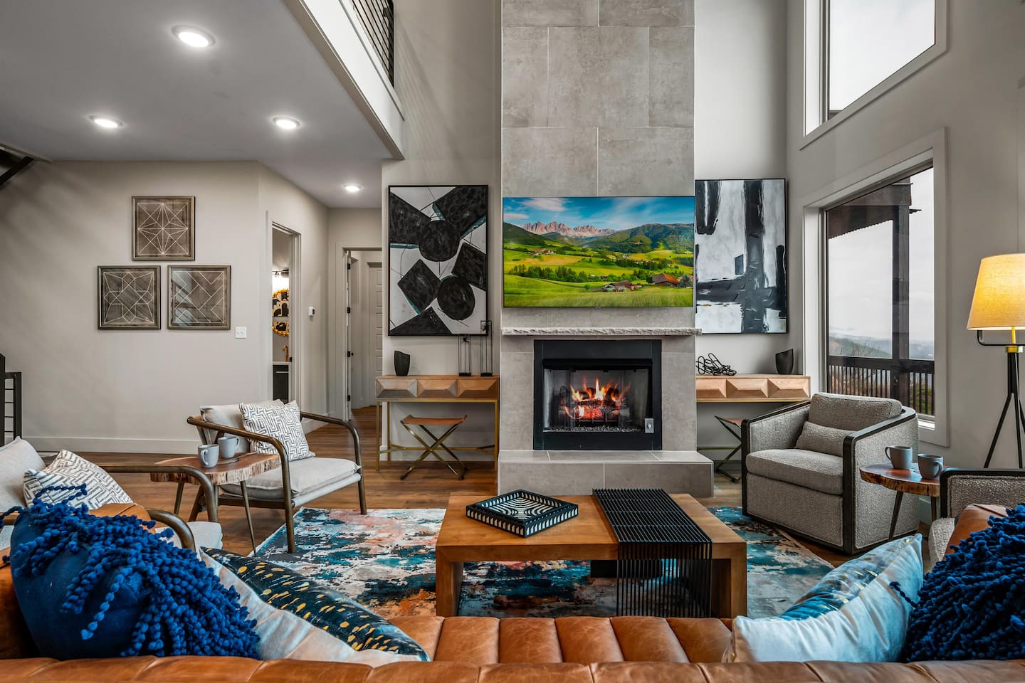 Welcome to the Vibrant Entry Level Living Room! This is the perfect space where style meets comfort, inviting you to relax and unwind. Step into a world of possibilities and make unforgettable memories in a lively and welcoming atmosphere!