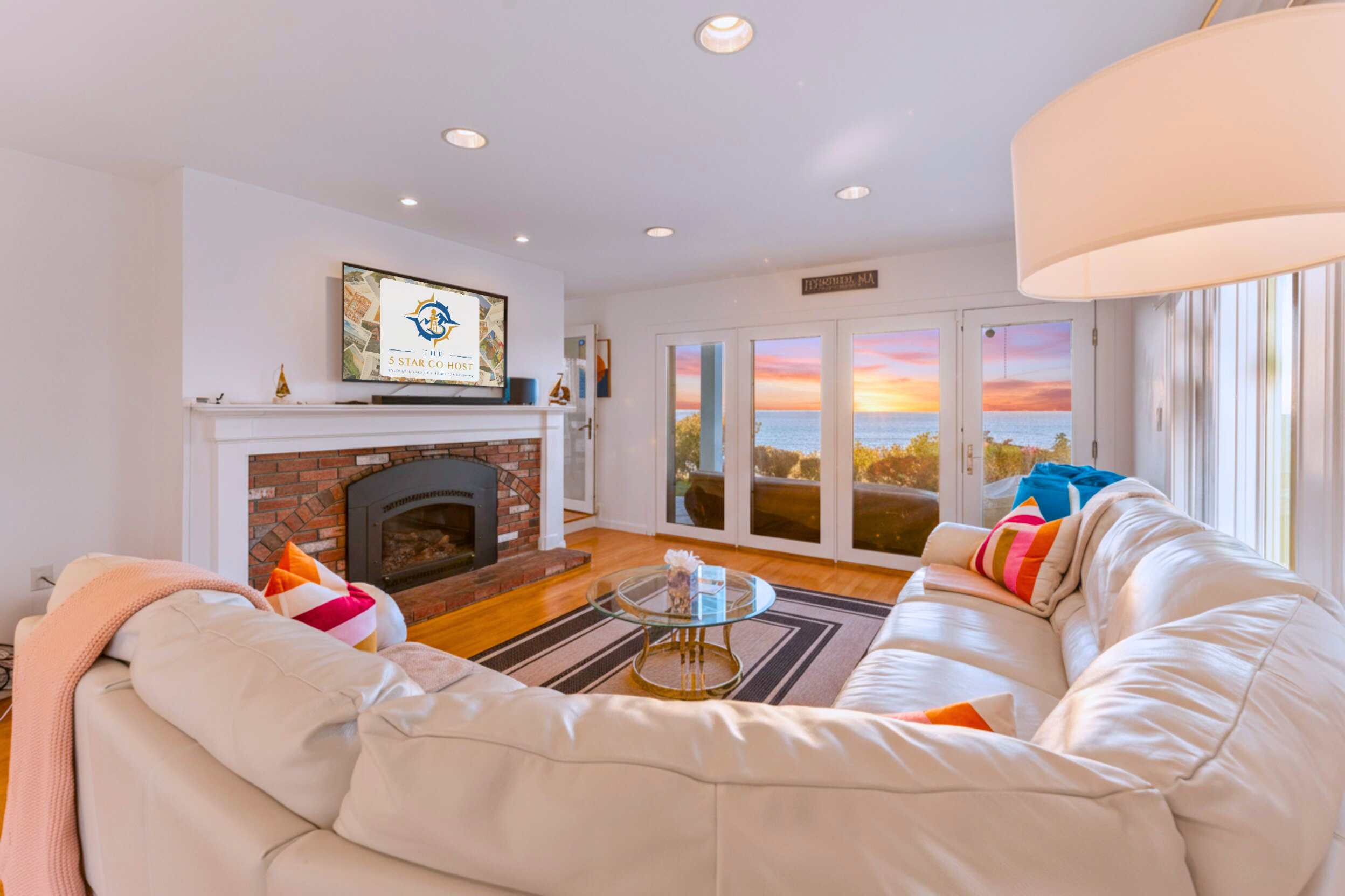 Breathe in the ocean breeze and enjoy the view from inside.