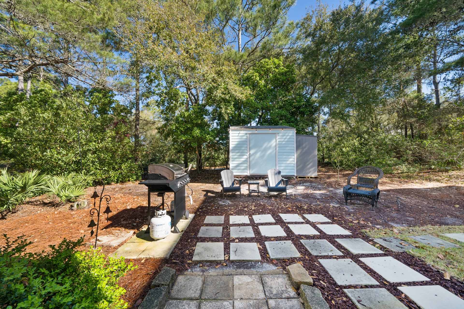 Backyard/Patio with Grill