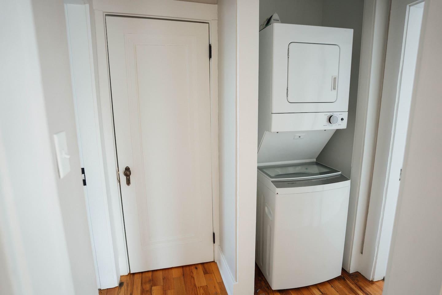 Laundry area that has a washer & dryer to use when staying with us :) 