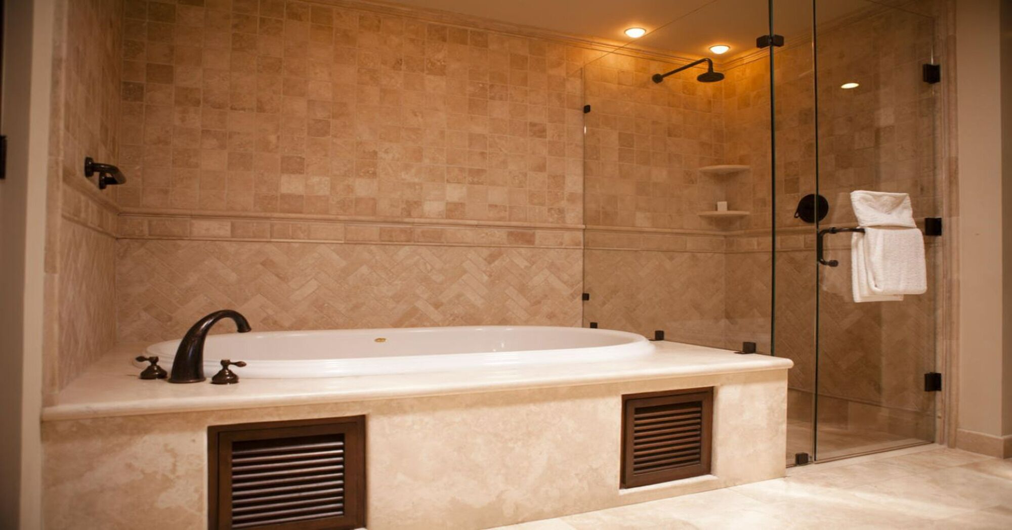 Master Bathroom at Montecristo, Vacation Travel Exclusives