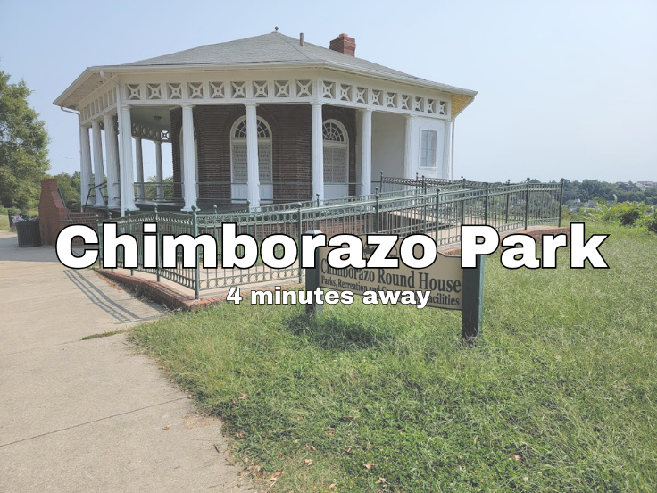 Chimborazo Park: 4 minutes drive from the property!