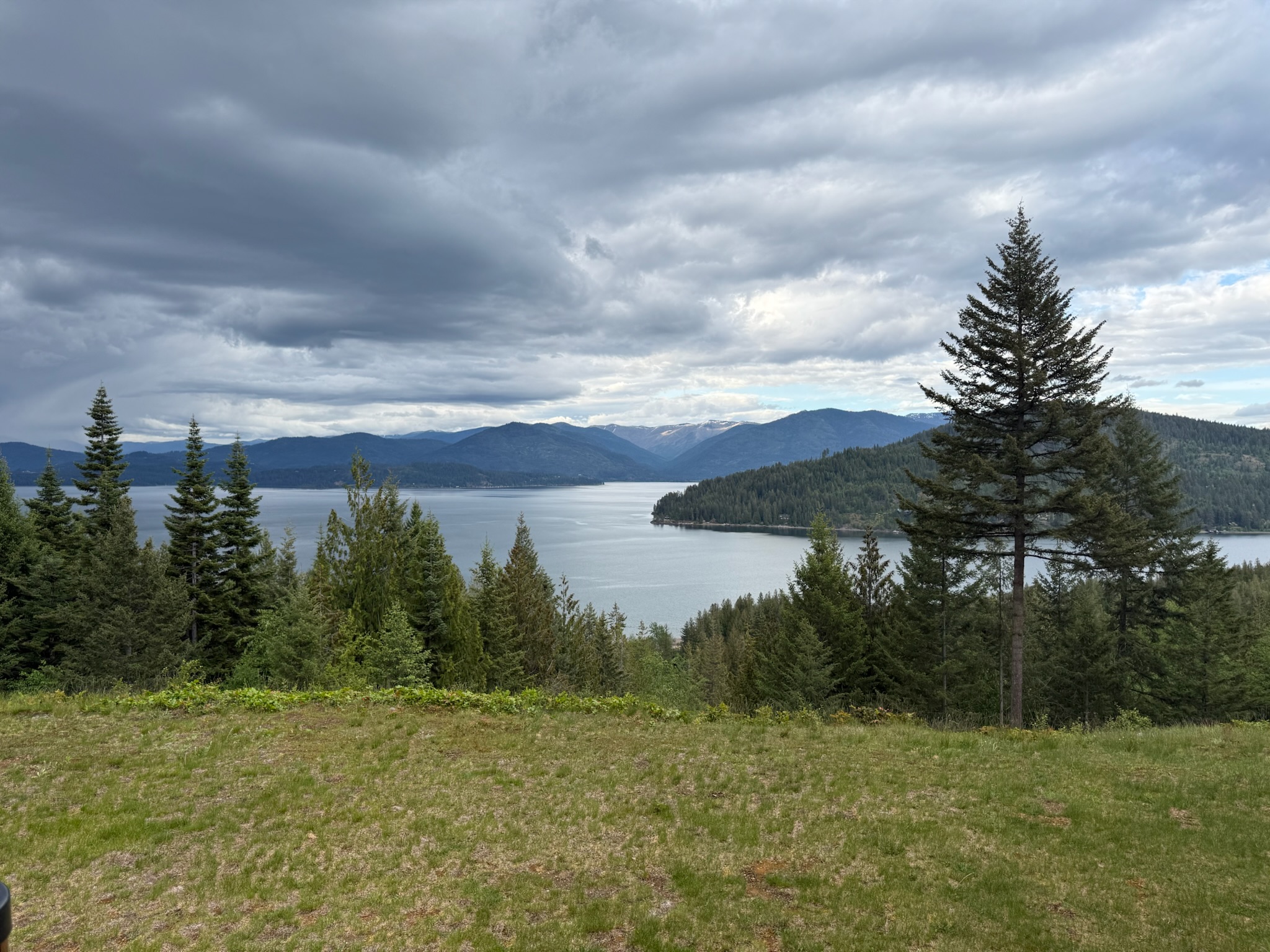 View from porch and main sitting area