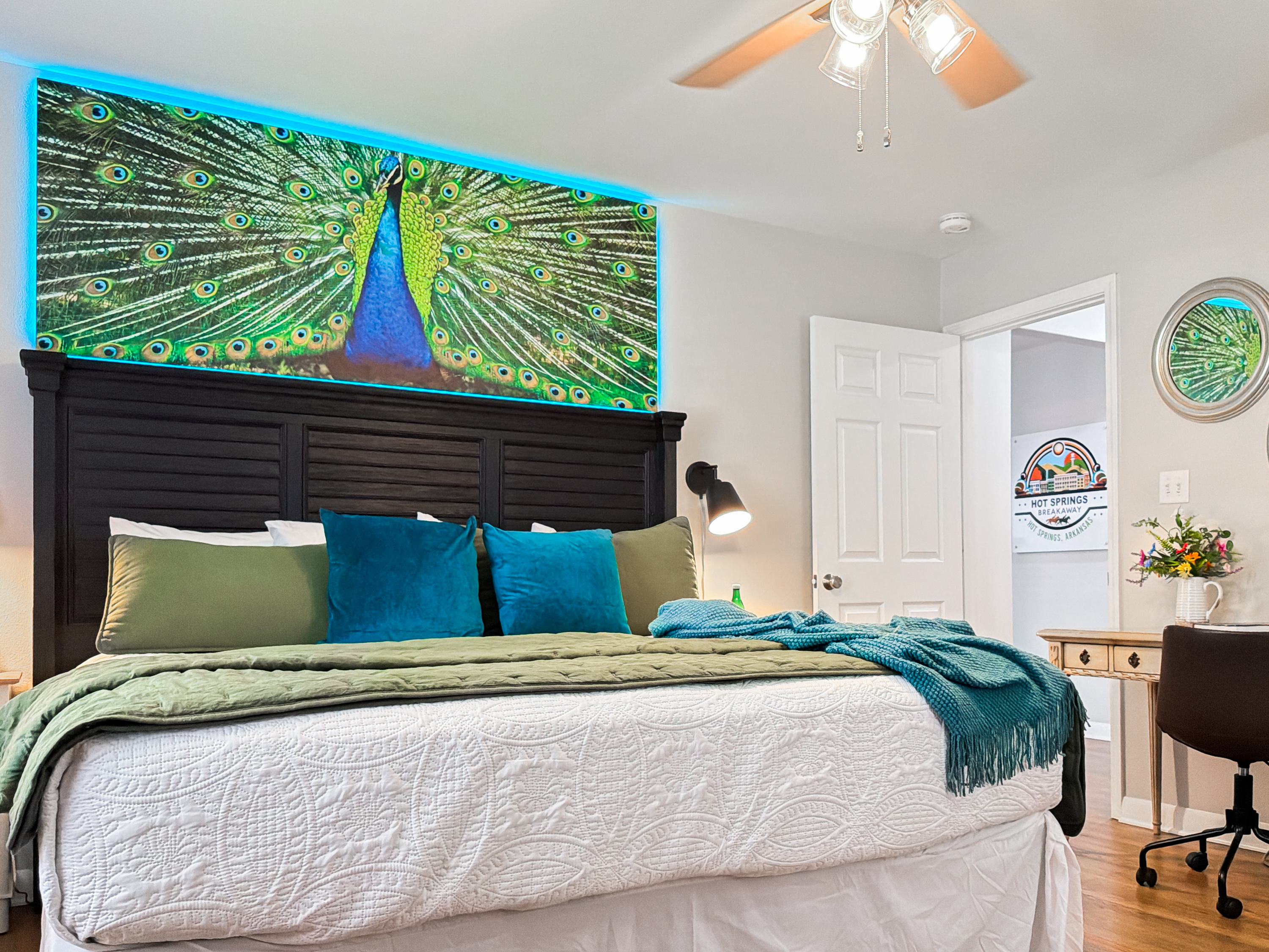 And wake up well-rested in the super comfy bedrooms!