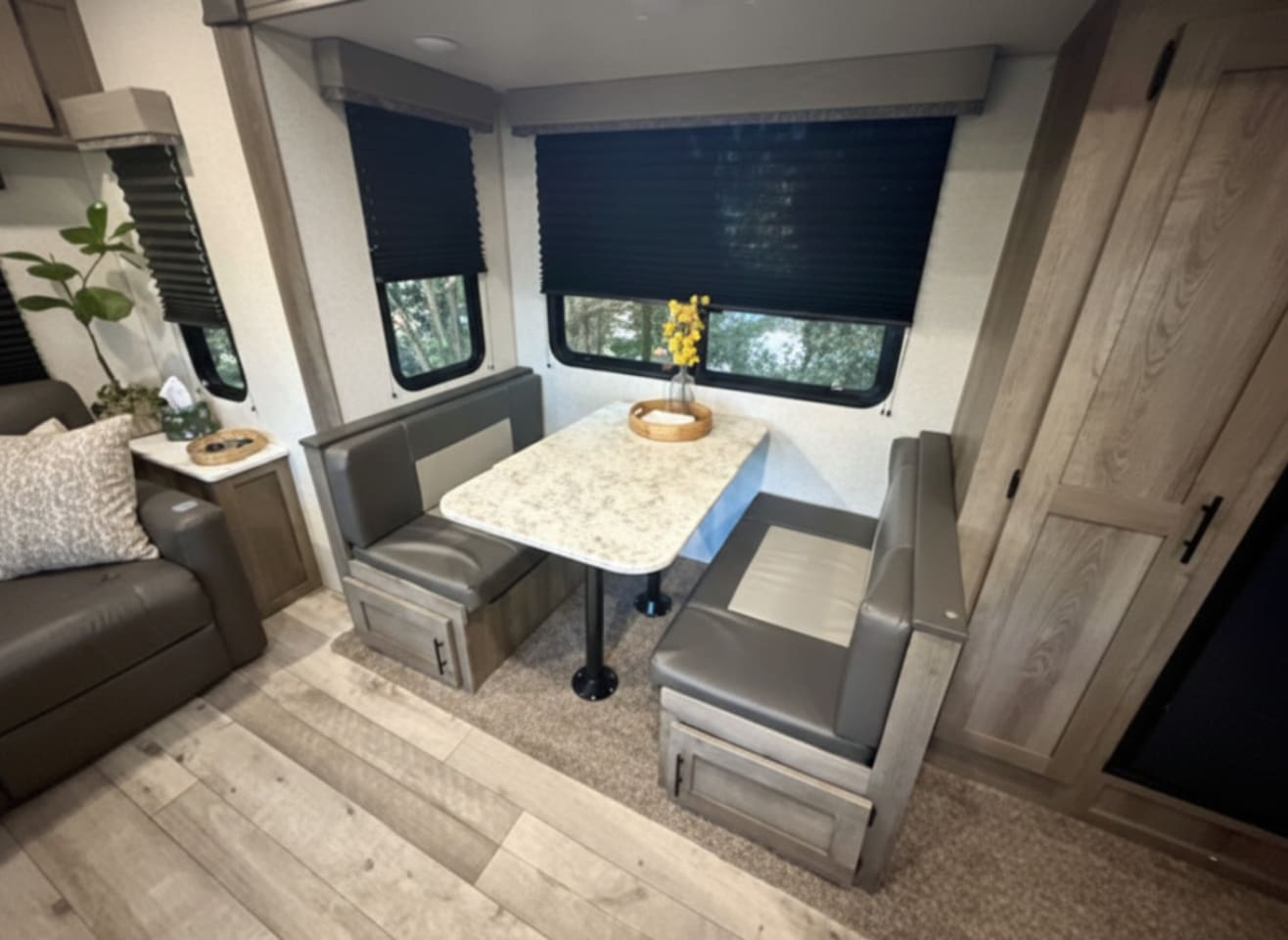 Dining Area that makes into bed