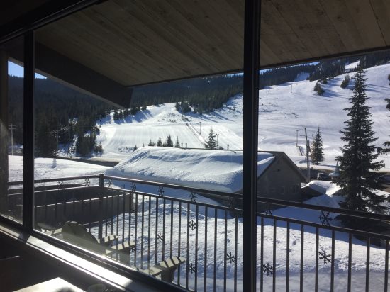 View from living room area.