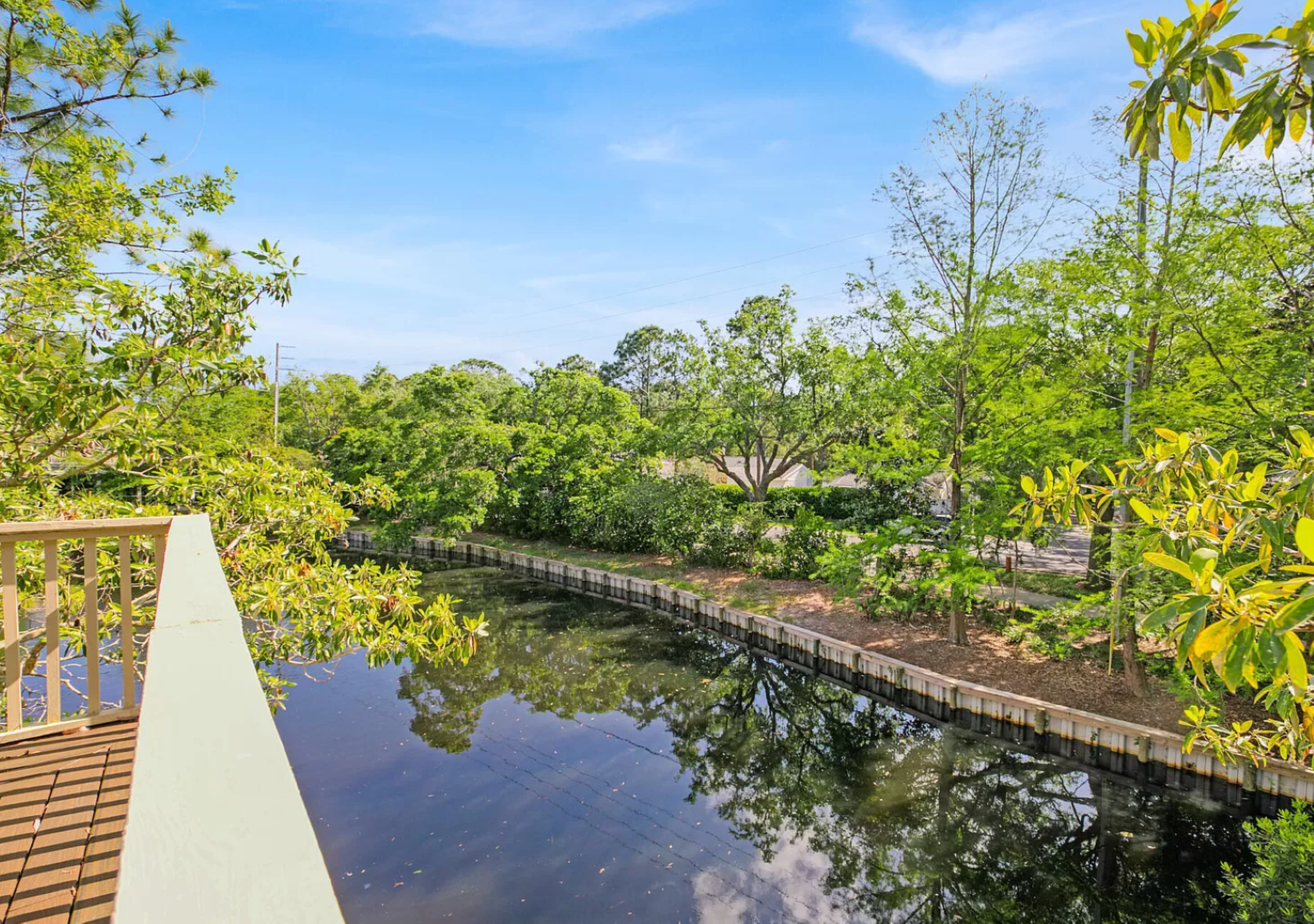 Take some time off daily to watch the soothing views.