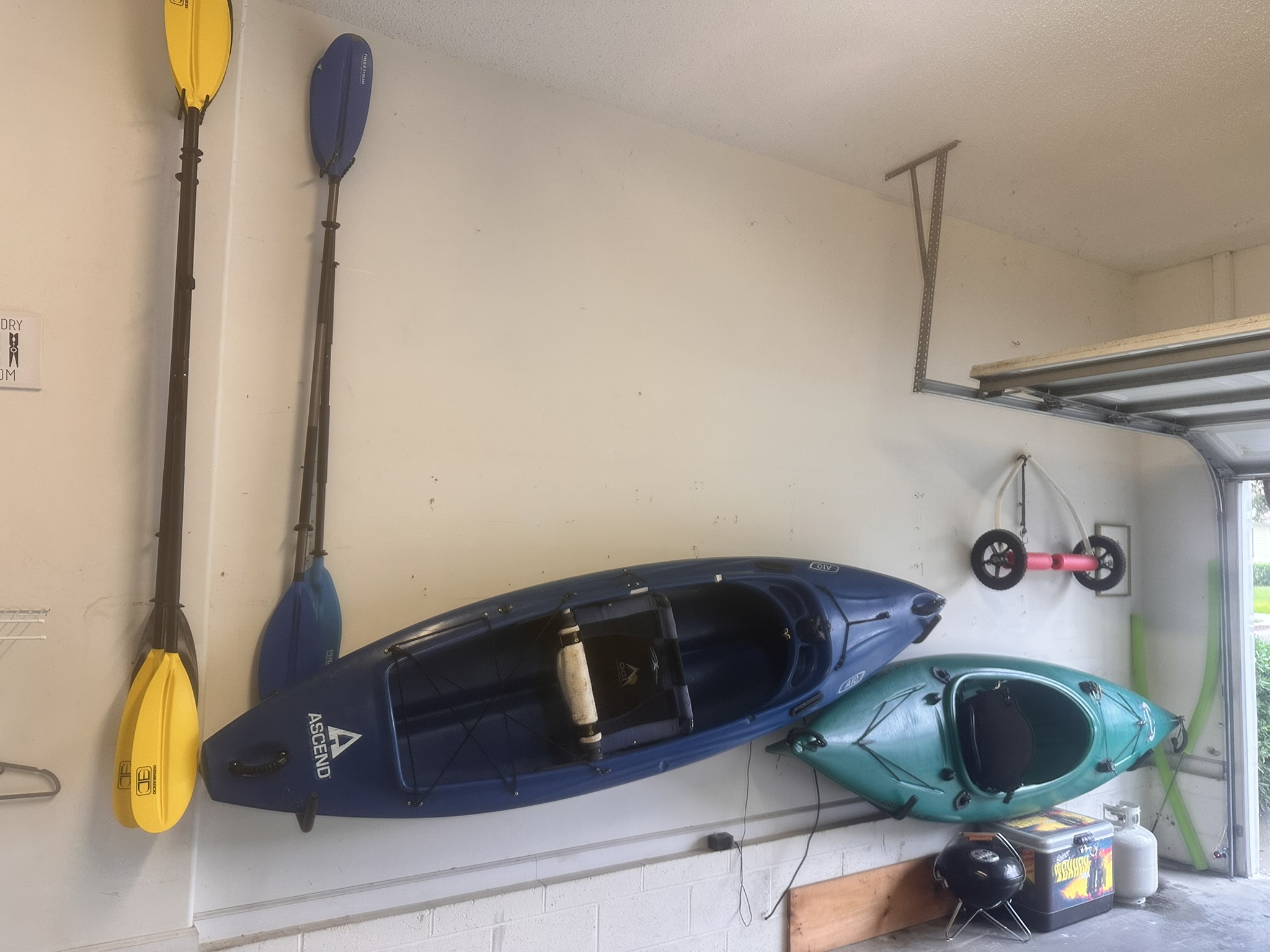 Kayaks, Paddles, PFDs