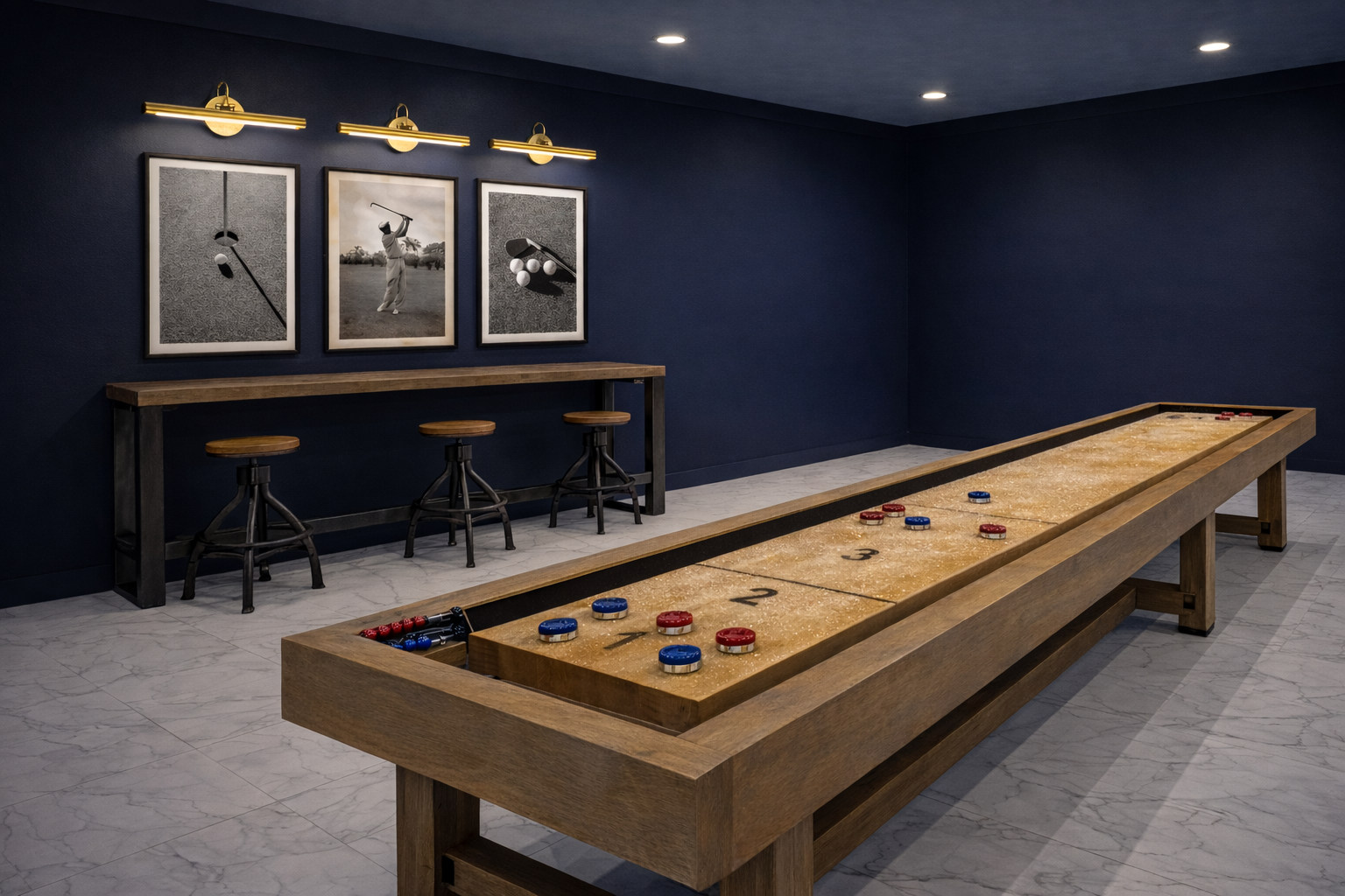 Shuffleboard tournaments, movie marathons, and plenty of space for all ages to play, laugh, and unwind together after a day at the beach.