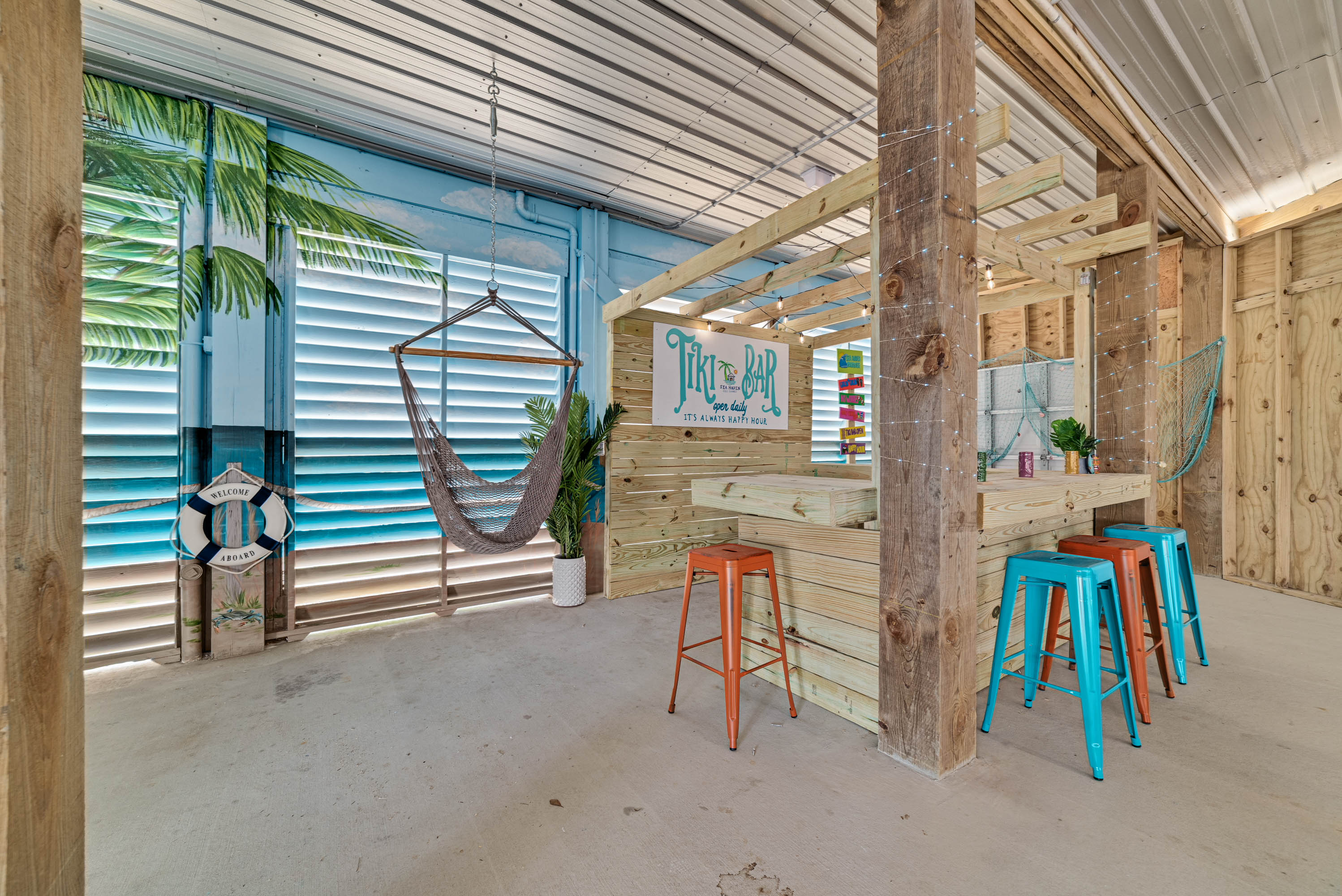 Escape to a Tropical Oasis: Find Serenity at Our Vibrant Tiki Bar - Savor, Unwind, and Embrace Pure Paradise!