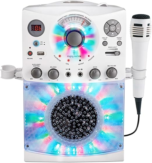 Karaoke machine provided for family entertainment at Panama City Beach House.