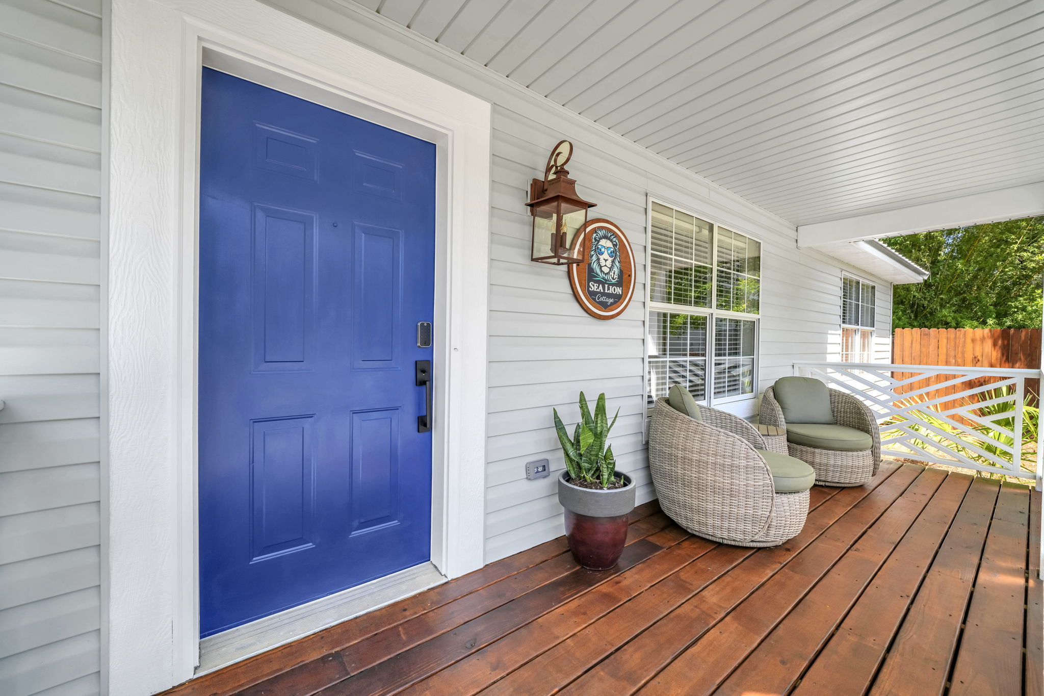 Covered porch