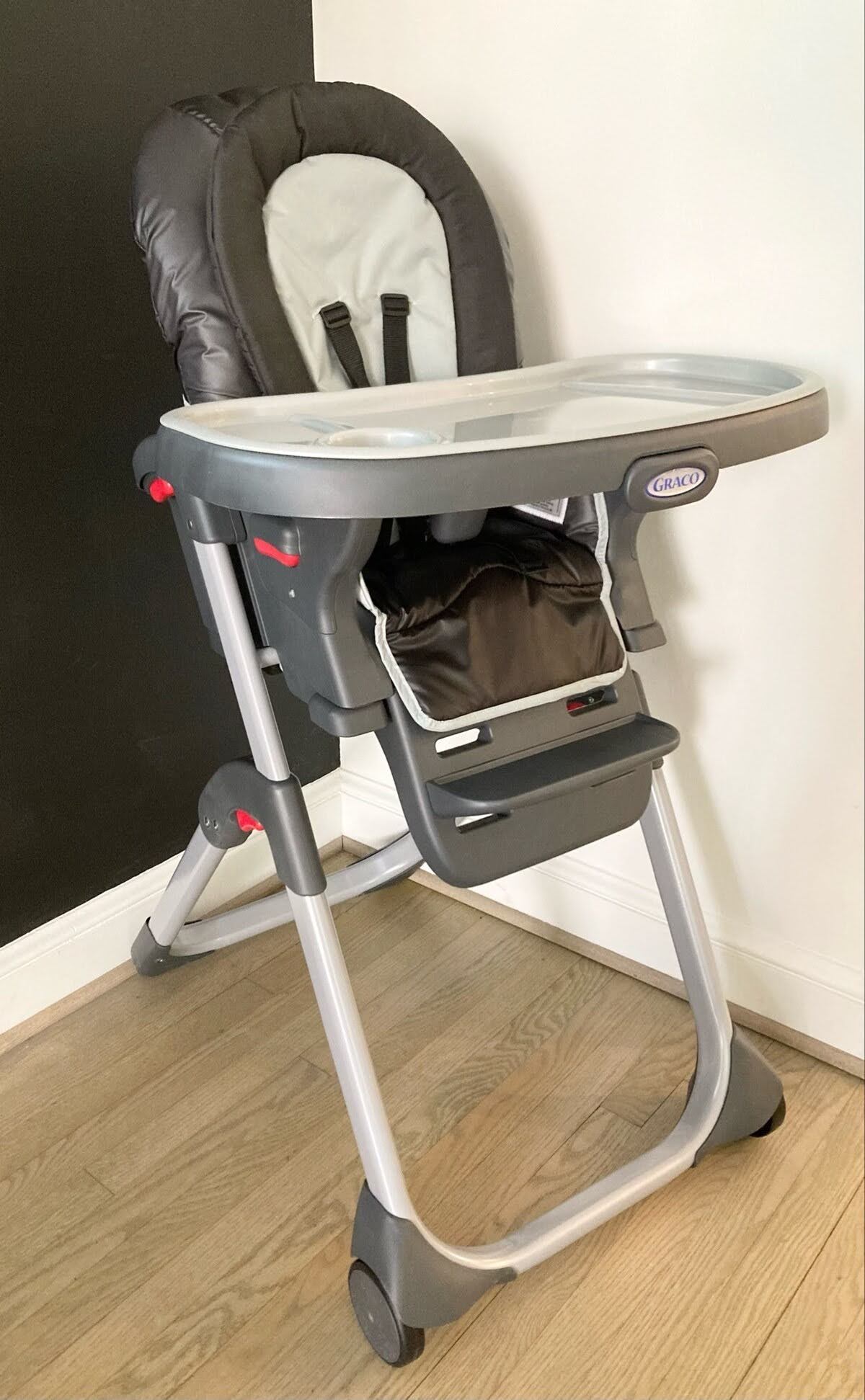 Two Free Graco High Chairs, Convertible to Booster Seats (upon request).