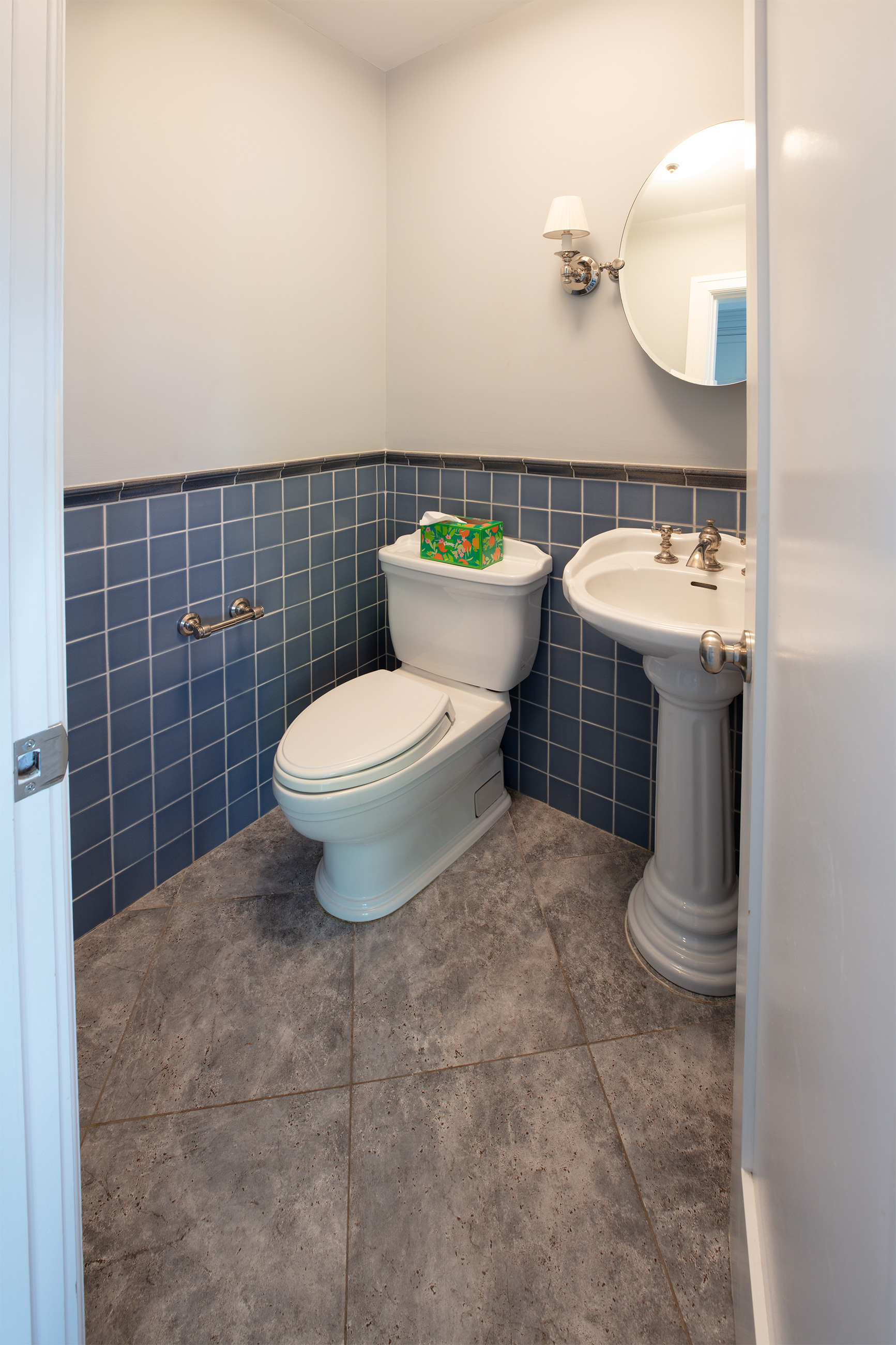 First floor hallway bathroom