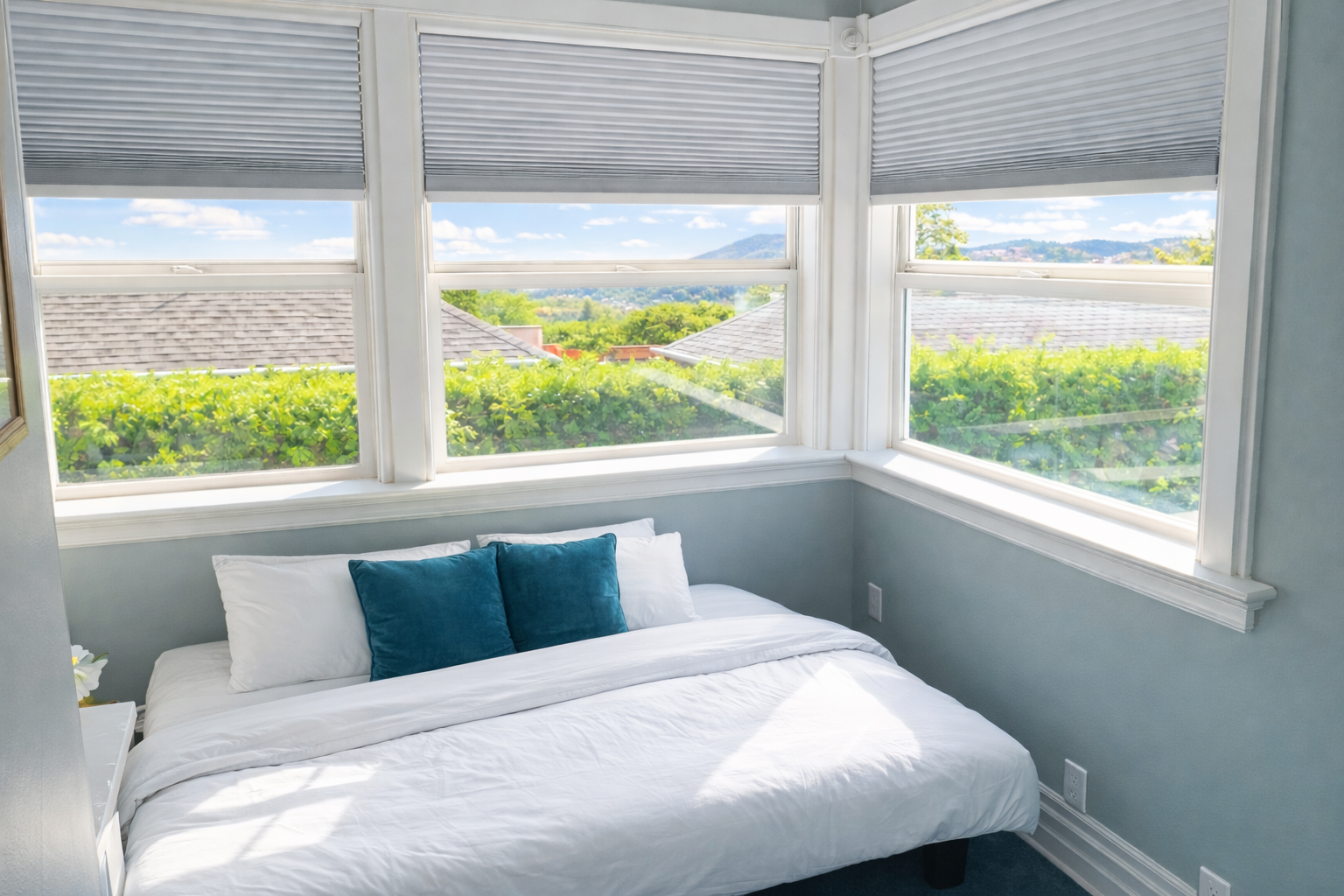 Bedroom #4 of 4: Full-sized futon bed sleeps 1-2 guests