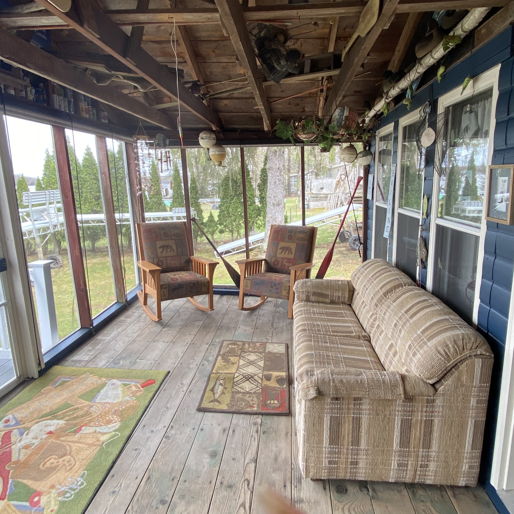 Two chairs to relax in