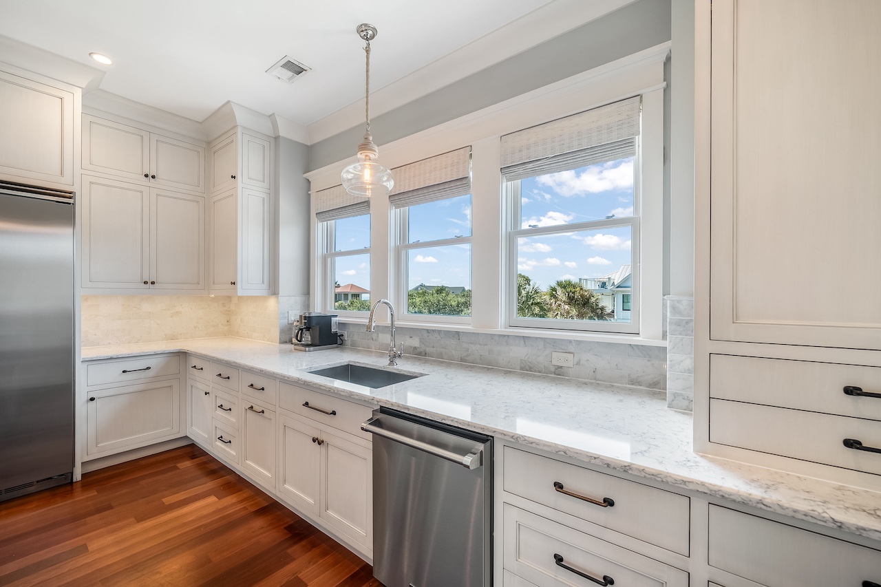 Fully equipped kitchen with everything you need to cook a meal! Shore Thing | 4001 Palm Blvd | Isle of Palms, SC | IOP Escapes