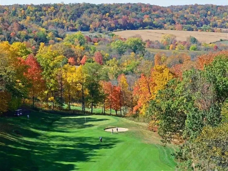 The General Golf Course in the fall